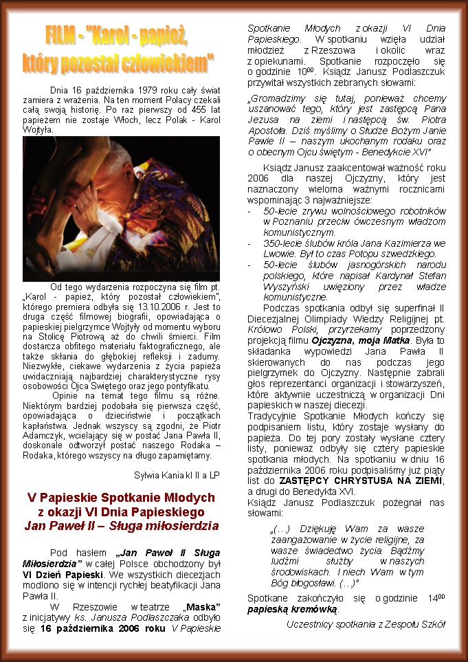Strona nie istnieje