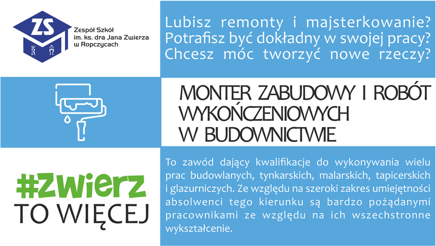 Monter zabudowy i robót wykończeniowych w budownictwie